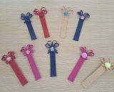 クラフトバンドdeしおり作り